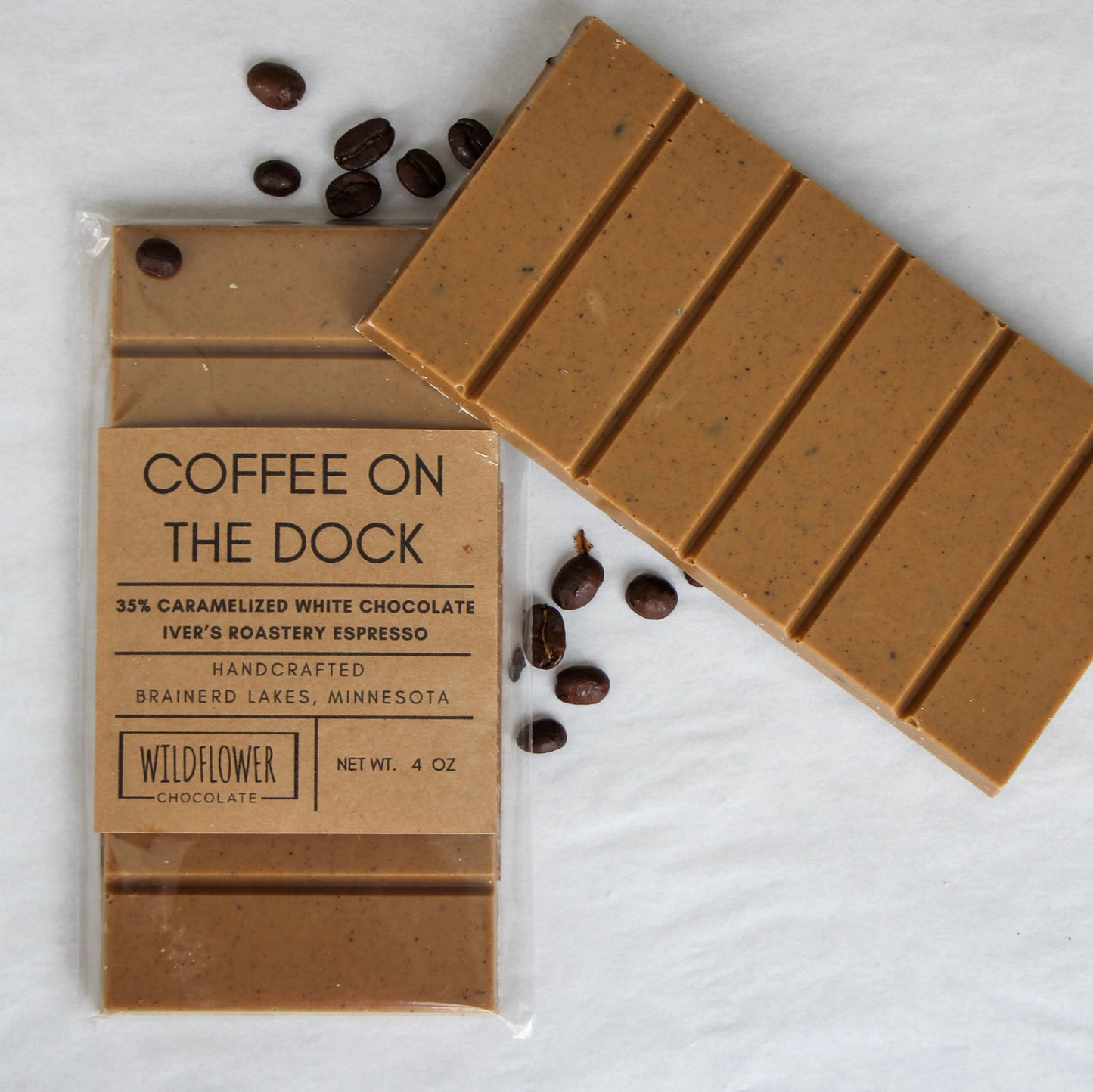 Coffee on the Dock | Caramelized White Chocolate + Espresso
